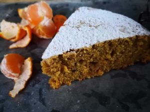 budin de mandarinas enteras