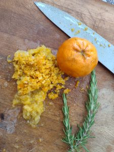 receta con mandarinas enteras
